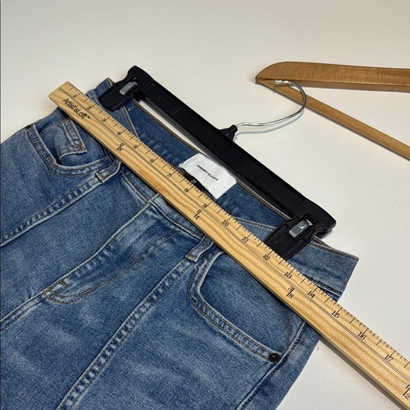 Current Elliott High Waist Seamed Ankle Skinny Stiletto Jean Medium Wash Size 27 - Picture 7 of 10